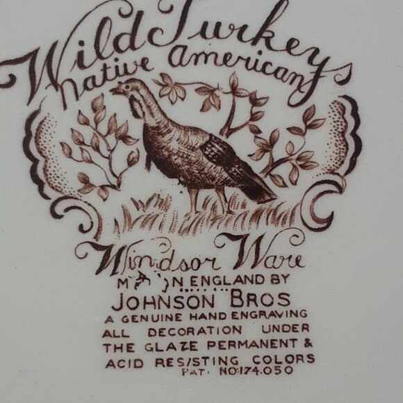 Johnson Brothers 'Wild Turkeys' Dinner Plate - Picture 2 of 11